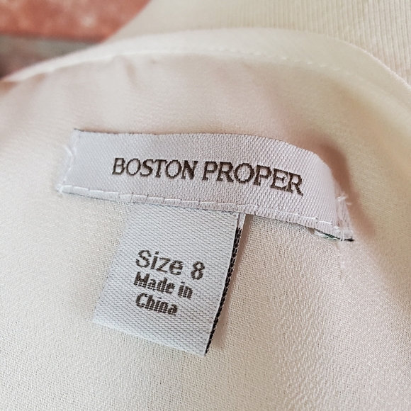 Boston Proper White Ruffle Tank Top - Picture 8 of 10